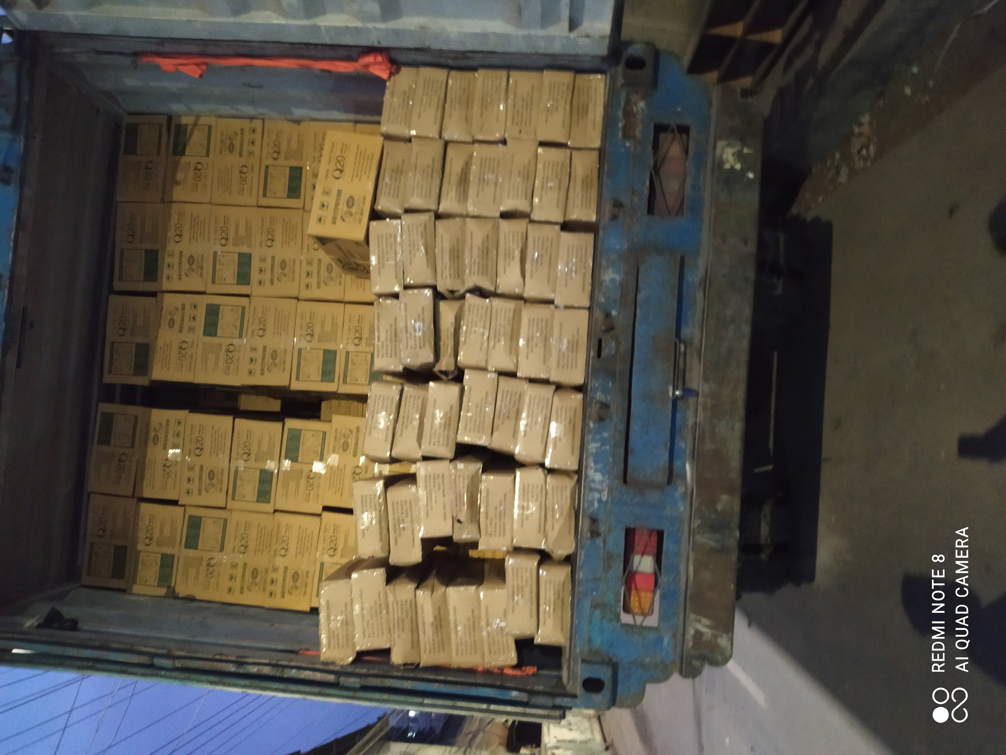  fully load cover van by titas transport